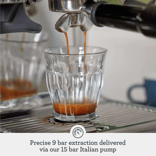 Sage the Barista Express Espresso Machine, Bean to Cup Coffee Machine with Milk Frother, BES875BSS £499.99 @ Amazon