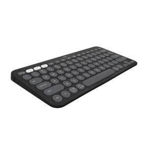 Logitech Pebble Keys 2 K380s - Multi-Device Bluetooth Wireless Keyboard - Graphite