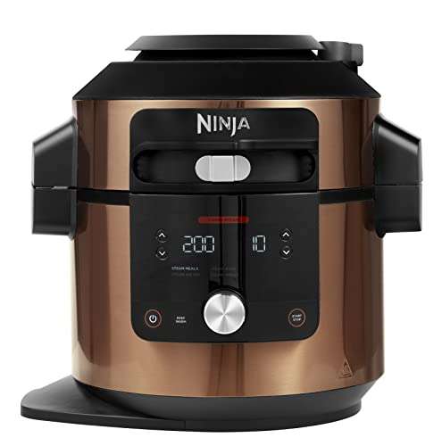 Ninja Foodi MAX 14-in-1 MAX Multi-Cooker 7.5L Amazon Exclusive, Electric Pressure Cooker, Air Fryer, Copper/Black - £209.99 @ Amazon