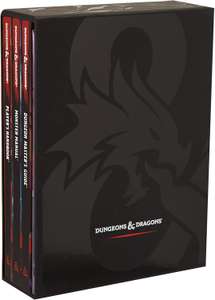 Dungeons and Dragons Core Rulebook Gift Set, White (Used, Like New) - £65.01 Prime Exclusive @ Amazon Warehouse