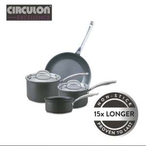 Circulon - Excellence 4 piece pan set £60 @ Fenwick