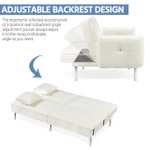 Yaheetech Sofa Bed 3 Seater Sofa Click Clack Sofa Bed - w/Voucher, Sold & Dispatched By Yaheetech UK