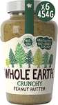 Whole Earth Crunchy Peanut Butter, 6 x 454g Jars, Original Nut Spread Made with All Natural Ingredients - £13.50 S&S / £10.50 S&S w/voucher