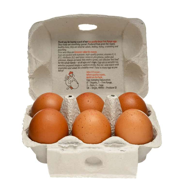 Great British Eggs Scanning for 25p per half-dozen @ ASDA Canterbury