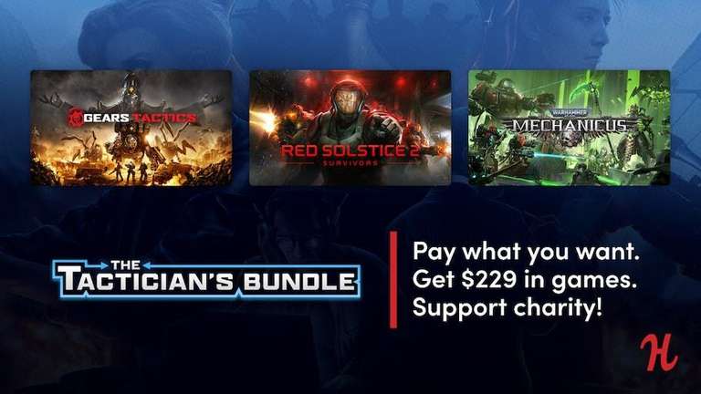 [Steam] Humble Tactician's Bundle (PC) Inc Gears Tactics, Warhammer Mechanicus, Red Solstice 2 + More - £9.93 @ Humble Bundle