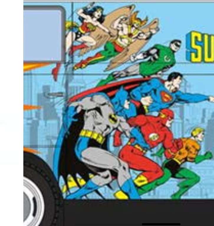 Hornby Hobbies Scalextric VW camper panel Van 1:32 - DC Comics Car - Batman superman etc with code