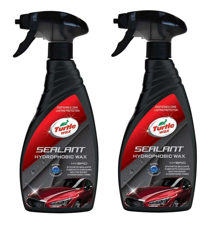2 x 500Ml Turtle Wax 53139 Hybrid Sealant Car Wax Spray Cleans Shines & Protects - £12.75 with code @ Turtlewaxeurope / eBay