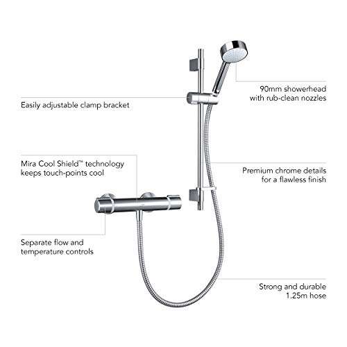 Mira Showers 2.1878.001 Relate EV Single Outlet Mixer Shower