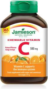 Jamieson Chewable Vitamin C, 500mg, 365 Count - £1.99 delivered (Members) @ Costco