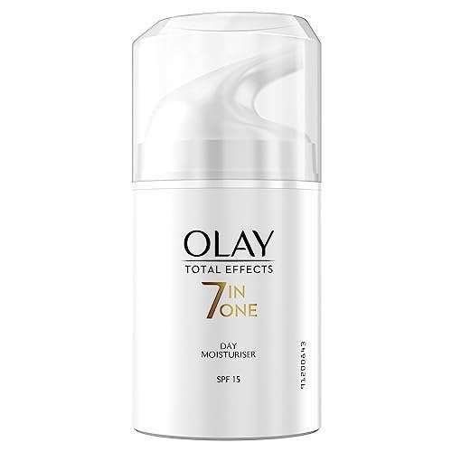 Olay Total Effects 7-In-1 Anti-Ageing Moisturiser With Spf15, Niacinamide, Vitamin C And E (50 Ml)