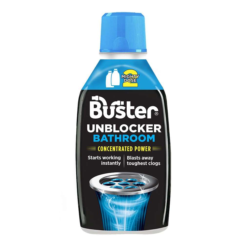 Buster Bathroom Drain Unblocker Double Dose Bottle | £5.00 at Amazon ...