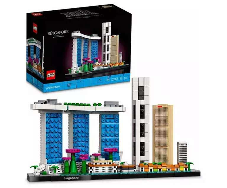 LEGO Architecture 21057 Singapore Model (Free Collection)