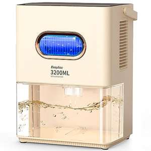 EasyAcc Dehumidifiers for Home 3.2L, Newly Dual Semiconductors - w/Code & Voucher, Sold By Heylive.Store FBA