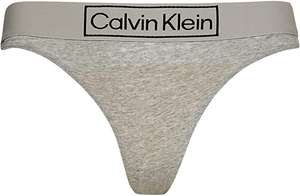 Calvin Klein Women's Bikini Style Underwear Grey Size L - £6.40 @ Amazon