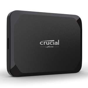 Crucial X9 4TB Portable External SSD - Up to 1050MB/s, External Solid State Drive