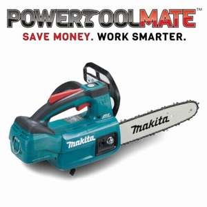 Makita DUC254Z 18V LXT Li-Ion BL Top Handle Cordless Brushles Chainsaw Bare Unit £189.99 with code powertoolmate eBay