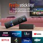 Amazon Fire TV Stick Lite With Alexa Voice Remote + Free Click and Collect