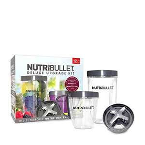 NutriBullet Deluxe Upgrade Kit (As Seen on High Street TV), Packaging may vary £15 @ Amazon