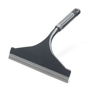 Addis ComfiGrip Shower And Window Squeegee In Metallic and Graphite, 4 x 24 x 27 cm