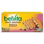 belvita Fruit crunch Currant & Raisin/Apple and Pear £1.75 Clubcard price