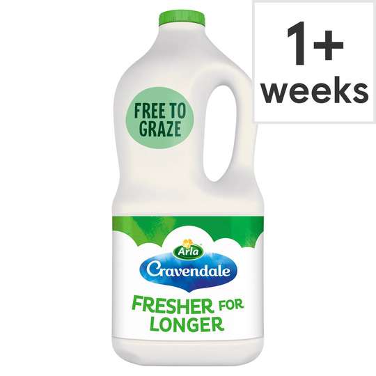 Selected Dairy Products 2 Litre - Any 2 for £4 Clubcard Price @ Tesco