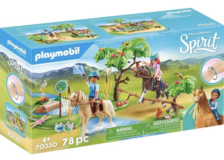 PLAYMOBIL DreamWorks Spirit 70330 River Challenge Toy £14.99 Dispatches from Amazon Sold by Ardmillan Trading