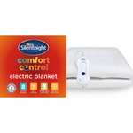Silentnight Comfort Control Electric Blanket Single £22 / Double £28 / King £32 @ Asda