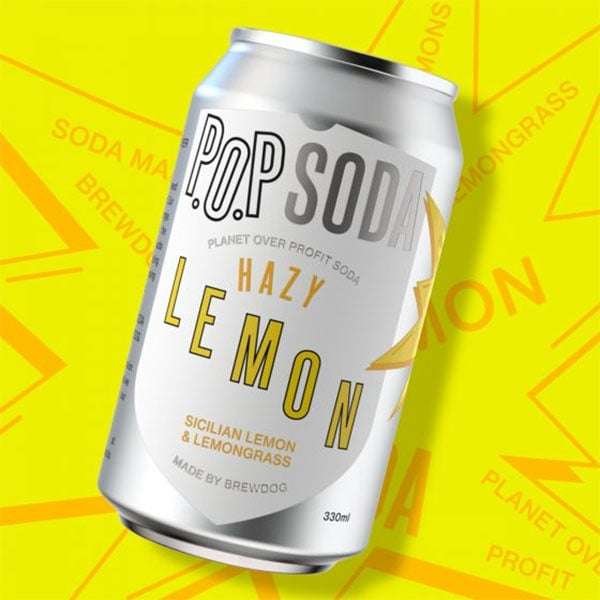 Brewdog Pop Soda Hazy Lemon Soft Drink 12 x 330ml - Best Before March 23 £6.99 + £5.99 delivery @ Discount Dragon