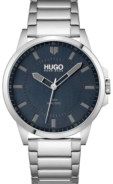 HUGO BOSS Analogue Quartz Watch for Men with Silver Stainless Steel Bracelet £69.91 @ Amazon