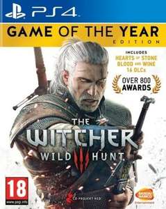 The Witcher 3: Wild Hunt: Game of the Year Edition - used (PS4) - £8.09 delivered @ Music Magpie