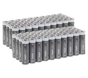 Maplin Extra Long Life High Performance Alkaline AA Batteries - Pack of 80 (2 x 40) for £16.97 delivered using code @ Maplin