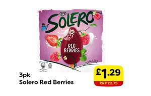 3pk Solero Red Berries