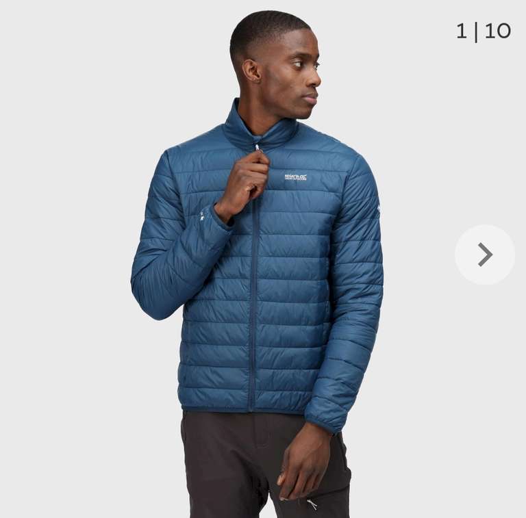 Men's Hillpack Insulated Jacket | Moonlight Denim for £19.95 + free collection @ Regatta