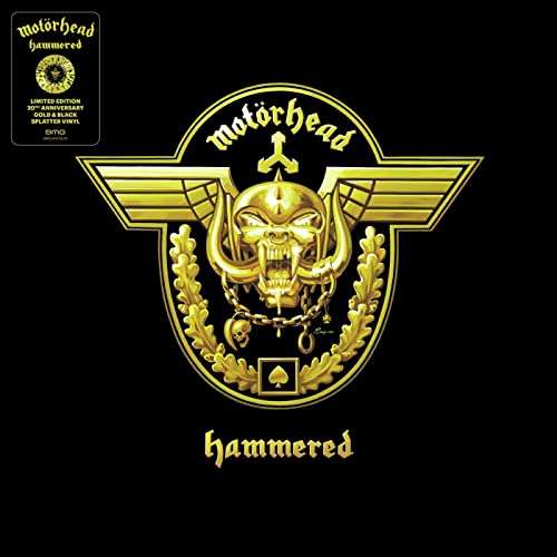 Motorhead Hammered (20th Anniversary) Vinyl album £14.99 at Amazon
