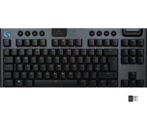 LOGITECH G915 TKL LIGHTSPEED RGB Wireless Mechanical Gaming Keyboard - Tactile Free Next Day Delivery