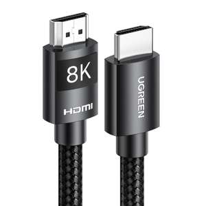 UGREEN HDMI 2.1 Cable 8K w/voucher Sold by UGREEN GROUP LIMITED FBA