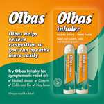 Olbas Nasal Inhaler pack of 2 - Nasal stick - relief from catarrh, colds and blocked sinuses (£2.37 S&S)