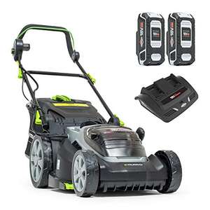 Murray 2x18V (36V) Lithium-Ion 37cm Cordless Lawn Mower IQ18WM37, up to 425 m2, Including 2 x 2.5Ah Battery, 5 Years Warranty - w/voucher