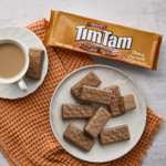 Arnott’s Tim Tam Biscuits Bars with Milk Chocolate Flavour Coating, Chewy Caramel 175g
