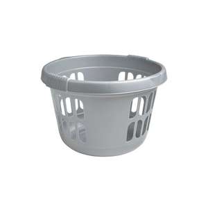 50L Recycled Plastic Round Laundry Basket - £2.80 (Free Click and Collect) @ Dunelm
