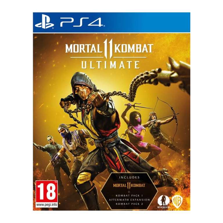 Mortal Kombat 11 Ultimate £13.95 (PS4 / Xbox) / £14.95 for PS5 @ The Game Collection