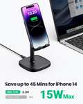 INIU Wireless Charger Phone Stand, 15W Fast Charge With Voucher & Code Sold By TopStar GETIHU Accessory / FBA