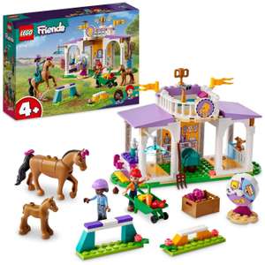 LEGO Friends Horse Training Stables with 2 Toy Horses 41746 - Free C&C