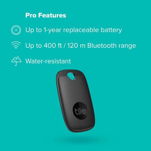 Tile Pro (2022) Bluetooth Item Finder