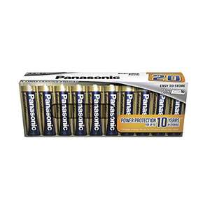 Panasonic Everyday AA Power Alkaline Battery - Pack of 20