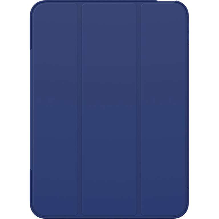 OtterBox Folio Series Case for iPad 10th gen, Shockproof, Drop proof, Ultra-Slim Protective Folio Case, Blue