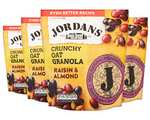 Jordans Granola Raisin and Almond Breakfast Cereal 4x 750g £9 at Amazon