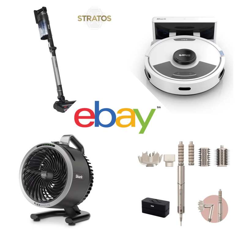 Up to 50% Off Shark Refurbished Sale + Extra 25% Off With Code (Including Fans, Vacuums, Hair Dryers) 1 Year Warranty Sold By Sharkclean