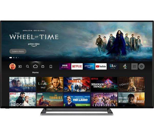 TOSHIBA Fire TV 65UF3D53DB 65" Smart 4K Ultra HD HDR LED TV with Amazon Alexa £429 @ Currys