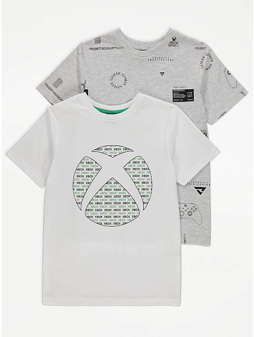 Kid's Xbox Short Sleeve T-Shirts 2 Pack 